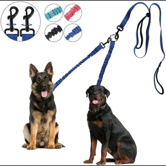 Other - BWilkon Dual Dog Leash, Double Dog Leash, 360° Swivel No Tangle Dog Walking